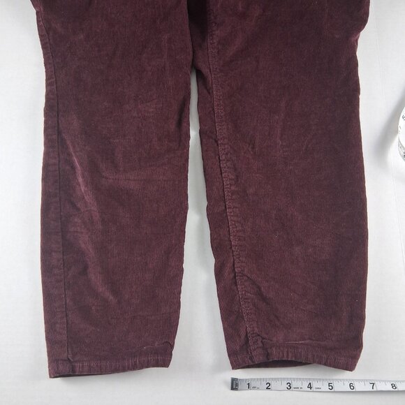 Old Navy High Rise Rockstar Super Skinny Corduroy Pants Women's Size 26 Burgundy - Picture 3 of 8